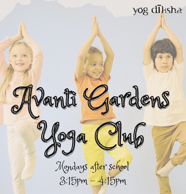 Yoga Club with Andrea Yoga Club Flyer